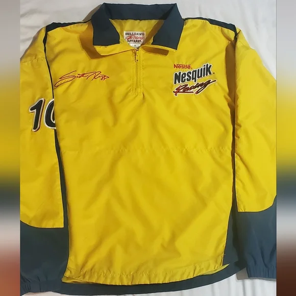 VGT Rare BulldogRacing Apparel Jacket. Nestle Nesquik Racing Logo. Sz XL